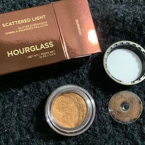Makeup glitter eyebrows by hourglass ✨🤎